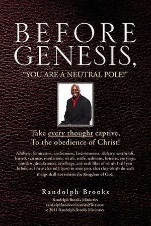 Before Genesis de Randolph Brooks