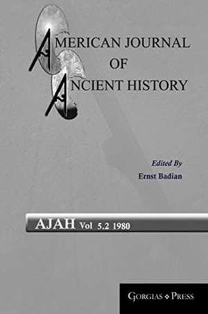 American Journal of Ancient History (Vol 5.2)