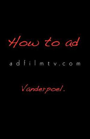 How to Ad de Vanderpoel