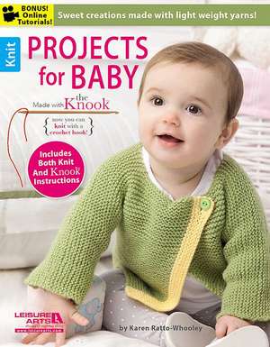 Projects for Baby Made with the Knook: Plastic Canvas de Karen Ratto-Whooley