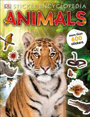 Sticker Encyclopedia Animals de Dk