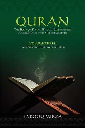 Quran Thebook of Divine Wisdom Volume 3 de Farooq Mirza