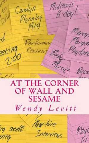 At the Corner of Wall and Sesame de Wendy Levitt