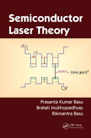 Semiconductor Laser Theory de Prasanta Kumar Basu