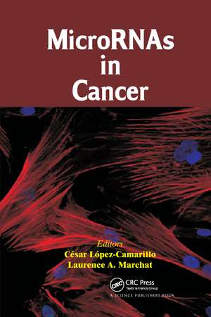 MicroRNAs in Cancer de Cesar Lopez-Camarillo