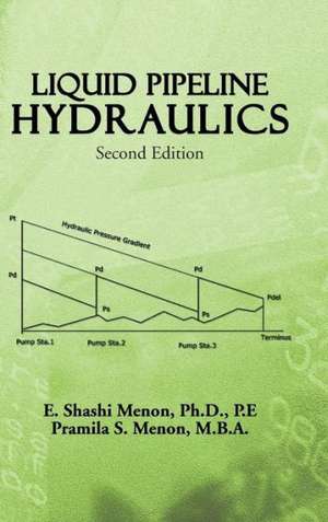 Liquid Pipeline Hydraulics de E. Shashi Menon