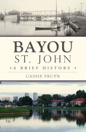 Bayou St. John: A Brief History de Cassie Pruyn