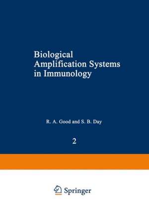 Biological Amplification Systems in Immunology de N. Day