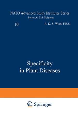 Specificity in Plant Diseases de R. Wood