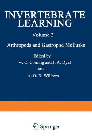 Invertebrate Learning: Volume 2 Arthropods and Gastropod Mollusks de William Corning