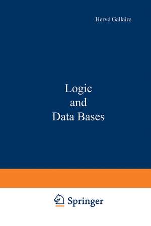 Logic and Data Bases de Hervé Gallaire