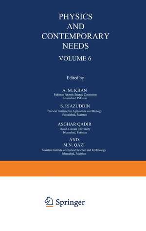 Physics and Contemporary Needs de A. M. Khan