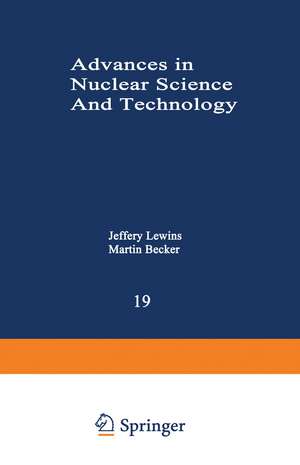 Advances in Nuclear Science and Technology: Festschrift in Honor of Eugene P. Wigner de Jeffery Lewins