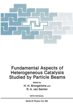 Fundamental Aspects of Heterogeneous Catalysis Studied by Particle Beams de H.H. Brongersma