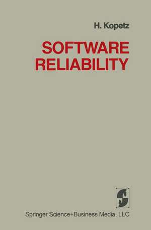 Software Reliability de KOPETZ