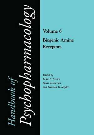 Biogenic Amine Receptors de Leslie Iversen