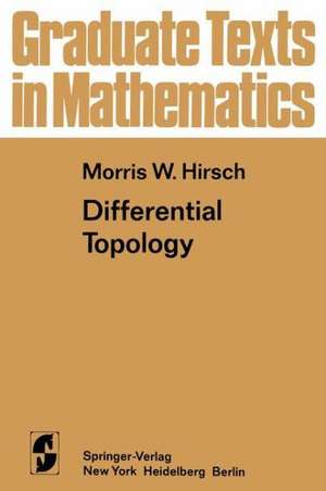 Differential Topology de Morris W. Hirsch