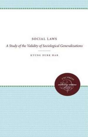 Social Laws de Kyung Durk Har