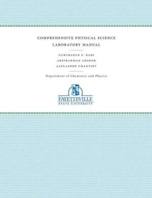 Comprehensive Physical Science Laboratory Manual de Gurcharan S. Rahi