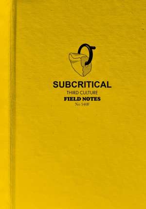 Subcritical de Martha Cary Eppes