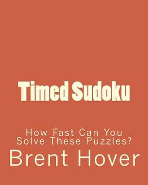 Timed Sudoku de Brent Hover