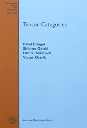 Tensor Categories de Pavel Etingof