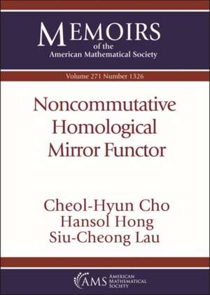 NONCOMMUTATIVE HOMOLOGICAL MIRROR FUNCTO