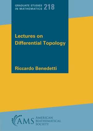 Lectures on Differential Topology de Riccardo Benedetti