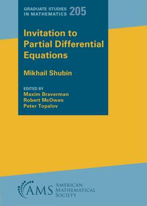 Invitation to Partial Differential Equations de Mikhail Shubin