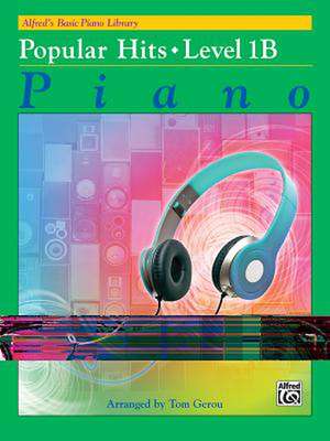 Alfred's Basic Piano Library -- Popular Hits, Bk 1b