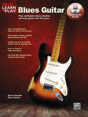 Alfred's Learn to Play Blues Guitar de Steve Trovato