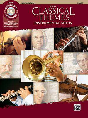 Easy Classical Themes Instrumental Solos de Bill Galliford