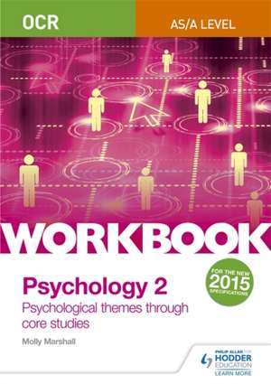 OCR Psychology for A Level Workbook 2 de Molly Marshall