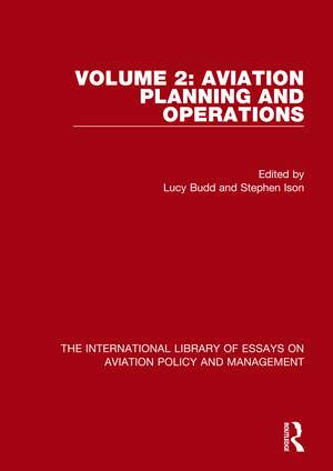 Aviation Planning and Operations de Lucy Budd