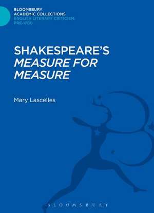 Shakespeare's 'Measure for Measure' de Mary Lascelles