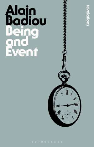 Being and Event de Alain Badiou