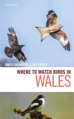 Where to Watch Birds in Wales de David Saunders