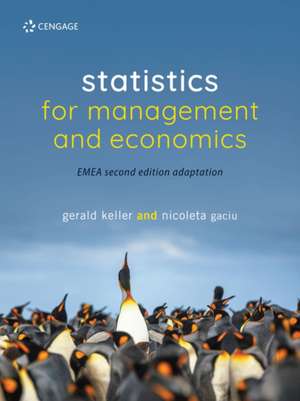 Statistics for Management and Economics de Gerald Keller