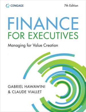 Finance for Executives de Claude Viallet