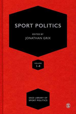 Sport Politics de Jonathan Grix