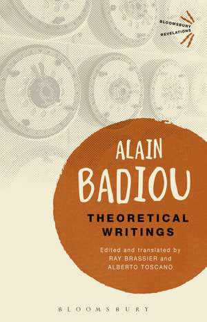 Theoretical Writings de Alain Badiou