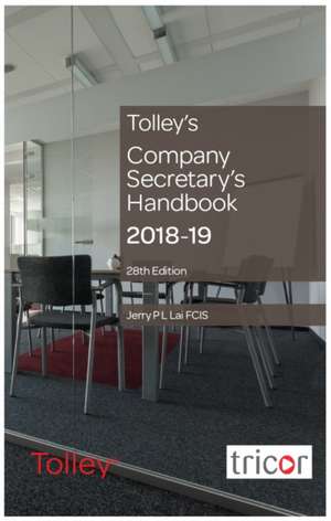 Lai, J: Tolley's Company Secretary's Handbook