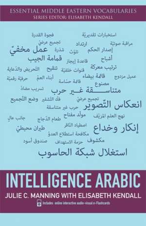 Intelligence Arabic de Julie Manning