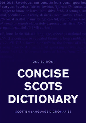 Concise Scots Dictionary de Scottish Language Dictionaries