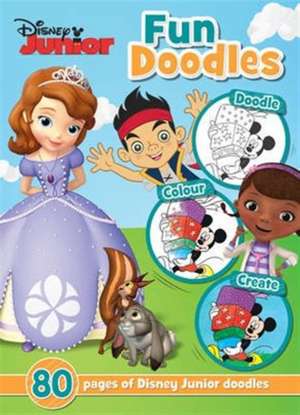 Disney Junior Dazzling Doodles de Parragon