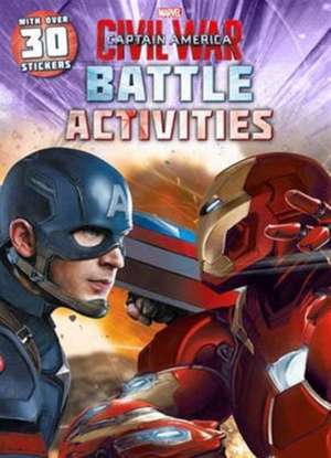 Marvel Captain America Civil War Battle Activities de Parragon Books Ltd