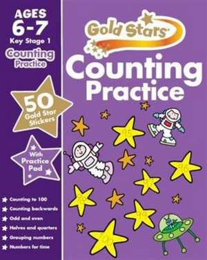 Gold Stars Counting Practice Ages 6-7 Key Stage 1 de Nina Filipek