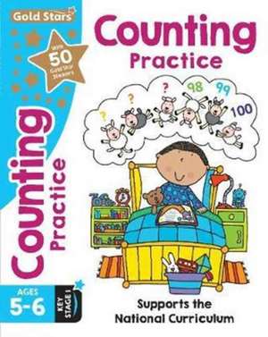 Gold Stars Counting Practice Ages 5-6 Key Stage 1 de Nina Filipek