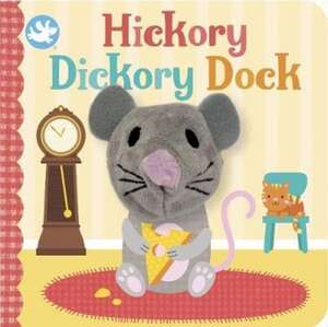 Little Learners Hickory Dickory Dock Finger Puppet Book de Parragon Books Ltd