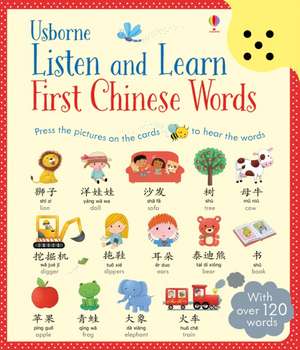 Listen and Learn First Chinese Words de Sam Taplin